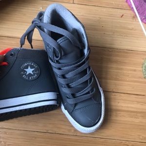 NEW leather high tops CoNvERsE